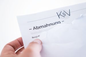 Abmahnung wegen DSGVO