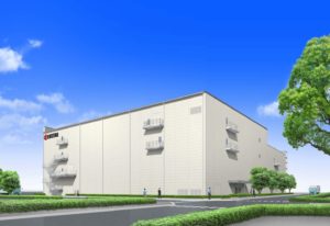 Kyocera: Architektonische Darstellung des neuen Werks